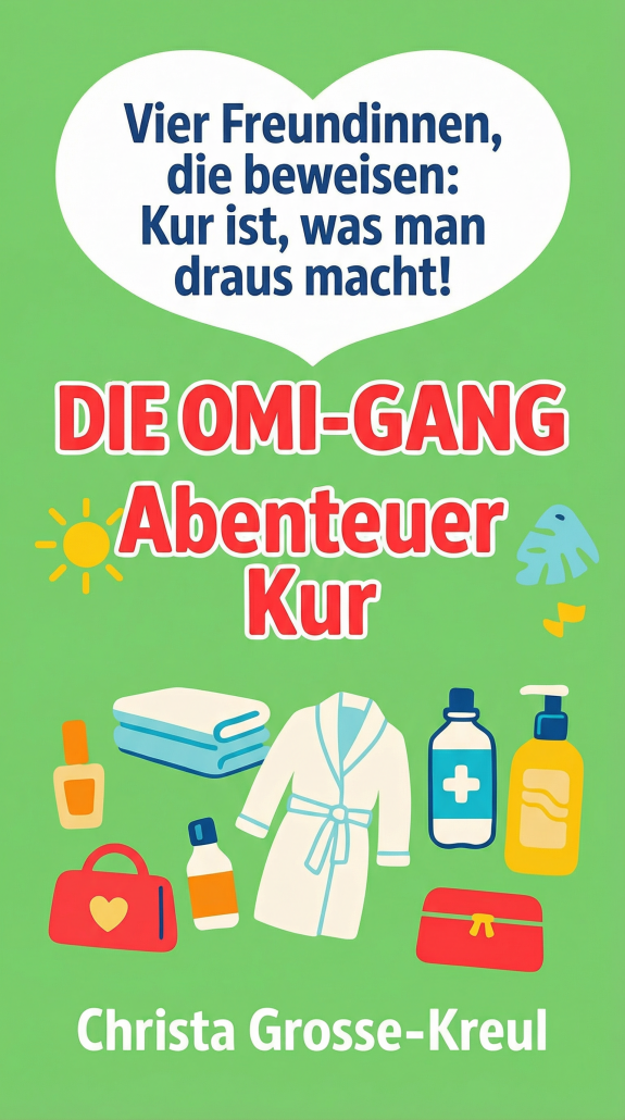 Band 2 Die Omi-Gang Abenteuer Kur - Taschenbuch für Erwachsene Vier Freundinnen, die beweise: Kur ist, was man draus macht! Humor im Alltag!