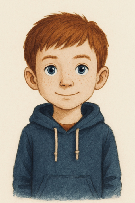 Das Team hinter der Geschichte von Stories by Christa: Autorin Christa, Ideengeber Maxi und Dieter.