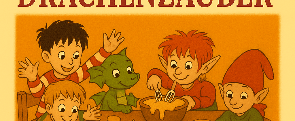 Cover des Weihnachtsbuch für Kinder - Der Weihnachts-Drachenzauber
