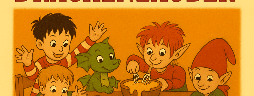 Cover des Weihnachtsbuch für Kinder - Der Weihnachts-Drachenzauber