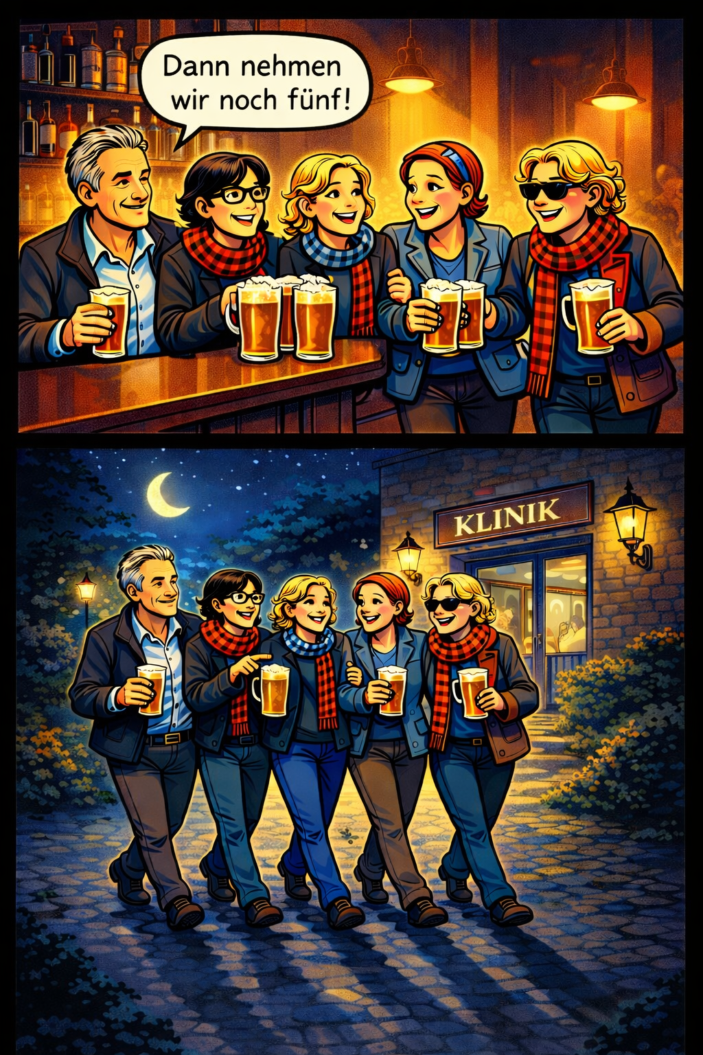 B91E221E-99AF-4139-9D2E-D2C8EFAAAC66 Omi-Gang Abenteuer Kur Heimweg mit Kurschatten